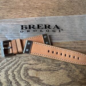 Brera Orologi Genuine Leather Watch Band